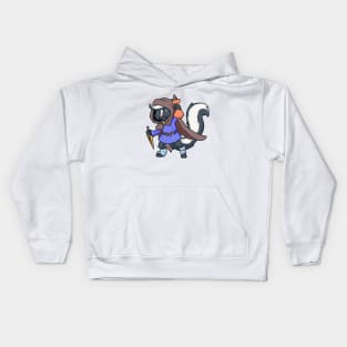 Roleplay Character - Thief - Rogue - Skunk Kids Hoodie